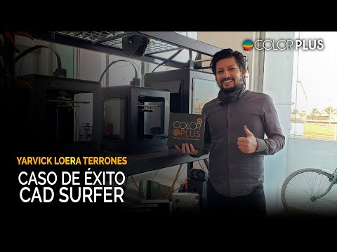 Filamentos para impresión 3d | Color Plus | CAD SURFER | Caso de éxito