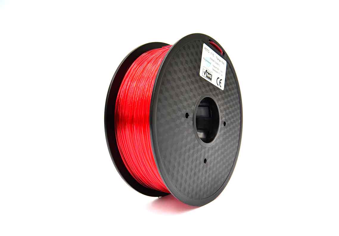 Filamento Petg Rojo 3 mm