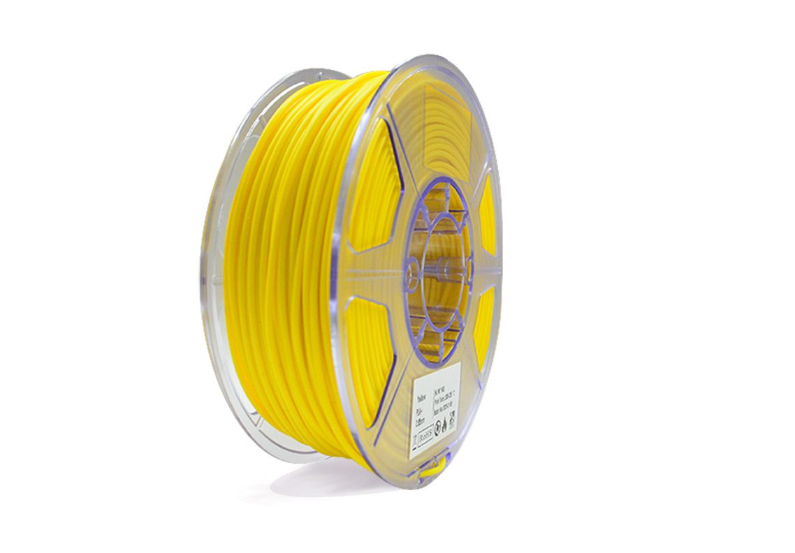 Amarillo Filamento ABS 1.75 1kg para impresion 3D