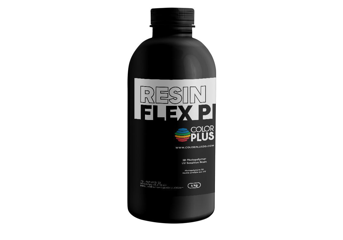 Resina flexible para impresora 3d