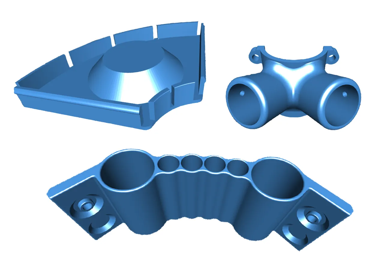 Partes del Telelescopio 3D