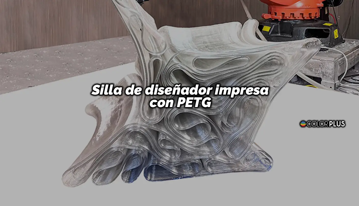 Silla de Diseñador Impresa con PETG